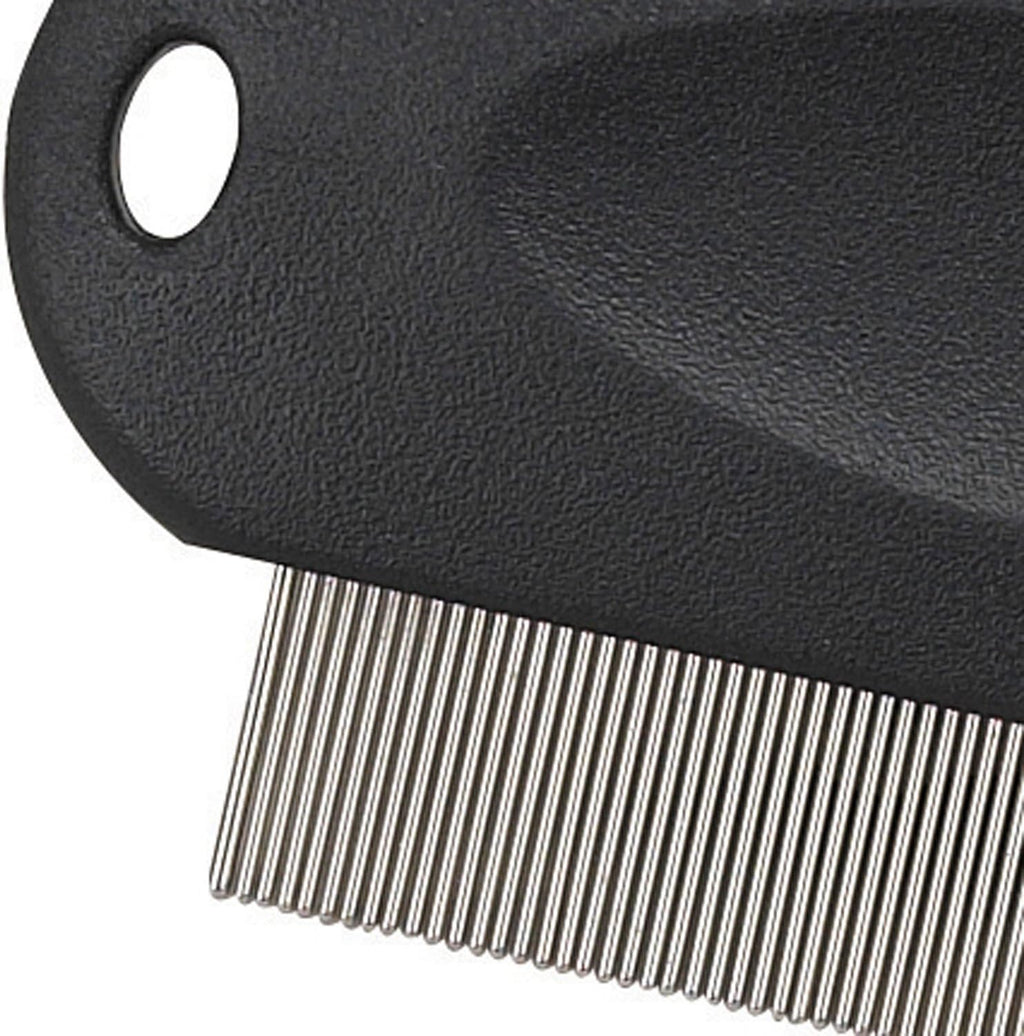 Stainless steel pins of Master Grooming Tools 3-inch flea comb