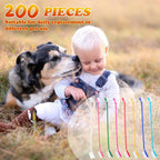 Pack of 200 dental brushes for dogs and cats