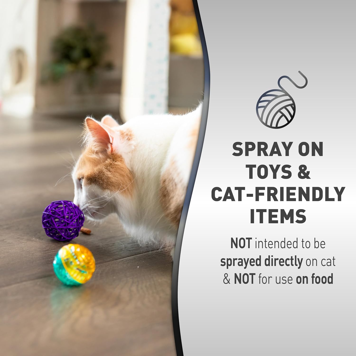 Advanced plant based catnip oil training aid formula for indoor cats