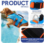 ASENKU pet safety vest side view showing adjustable belly straps