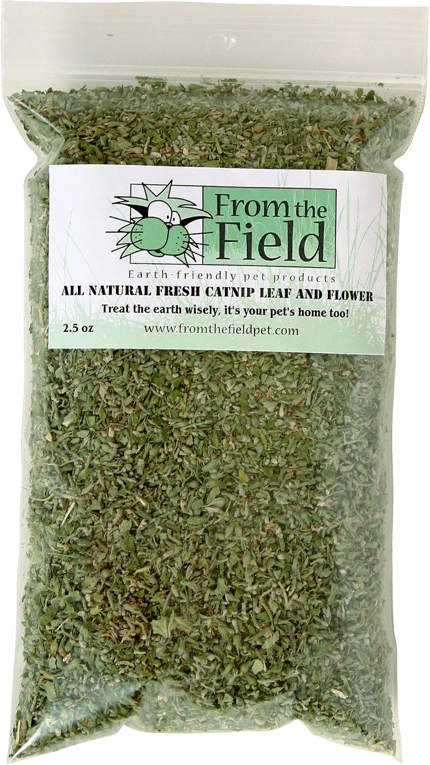 Authentic imported From The Field pet care product for feline mental stimulation and stress relief