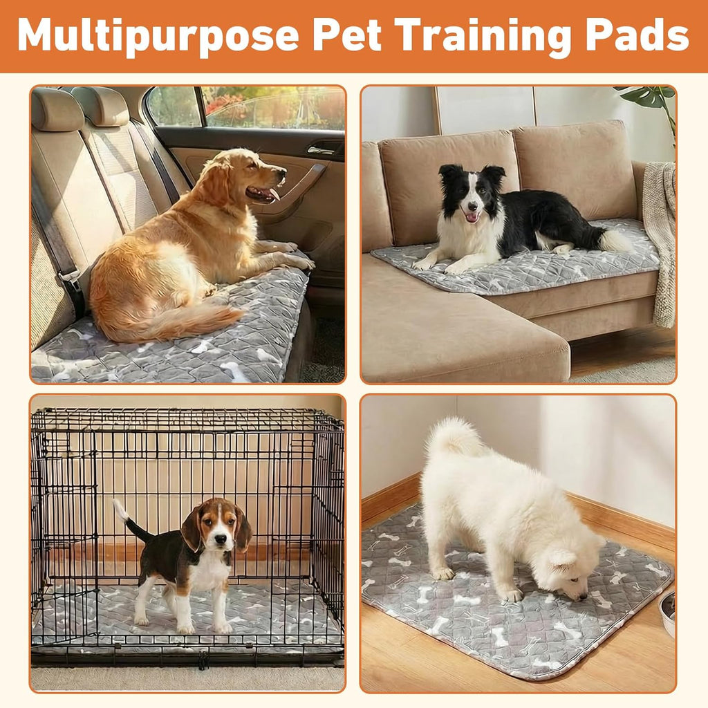 Waterproof TPU backing and non-slip base of dog training mat