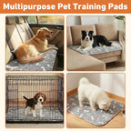 Waterproof TPU backing and non-slip base of dog training mat