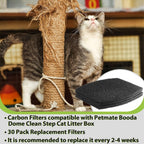 Measurement showcase of six point three by five point nine one inches charcoal filter sheet.