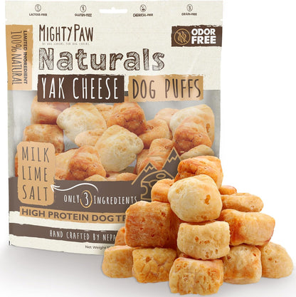 Mighty Paw Yak Cheese Dog Chews - All-Natural Long Lasting Hard Chew for Aggressive Chewers - High Protein, Odor-Free Dog Treat - 3 Ingredient Natural Yak Chews for Large Dogs - (4 Pack) - Image 12