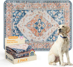 Lahome Reusable Washable Puppy Pads - 2 Pack Super Absorbent & Waterproof Dog Training Mats for Potty, Crate and Floor - Leakproof Pee Pads with Non-Slip Backing (Gray, 36"x48") - Image 11