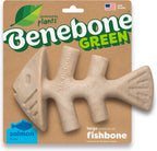 Dog Bones for Modest Chewers: Benebone Green Plant-Based Real Bacon Wishbone Dog Chew Toy for Medium Dogs, Made in USA - Image 11