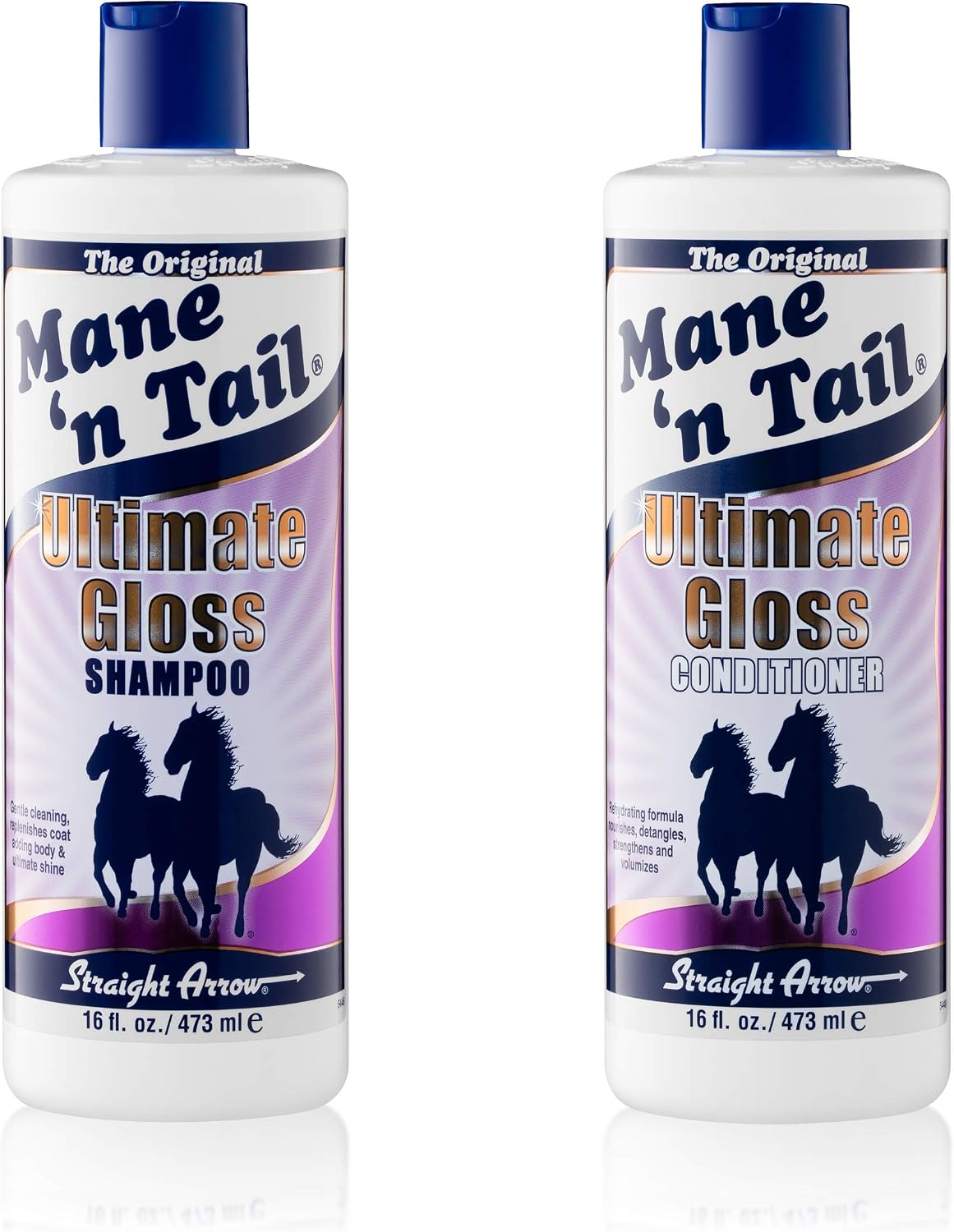 Mane 'n Tail Ultimate Gloss Shampoo and Conditioner Combo Set front view