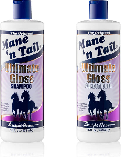 Mane 'n Tail Ultimate Gloss Shampoo and Conditioner Combo Set front view