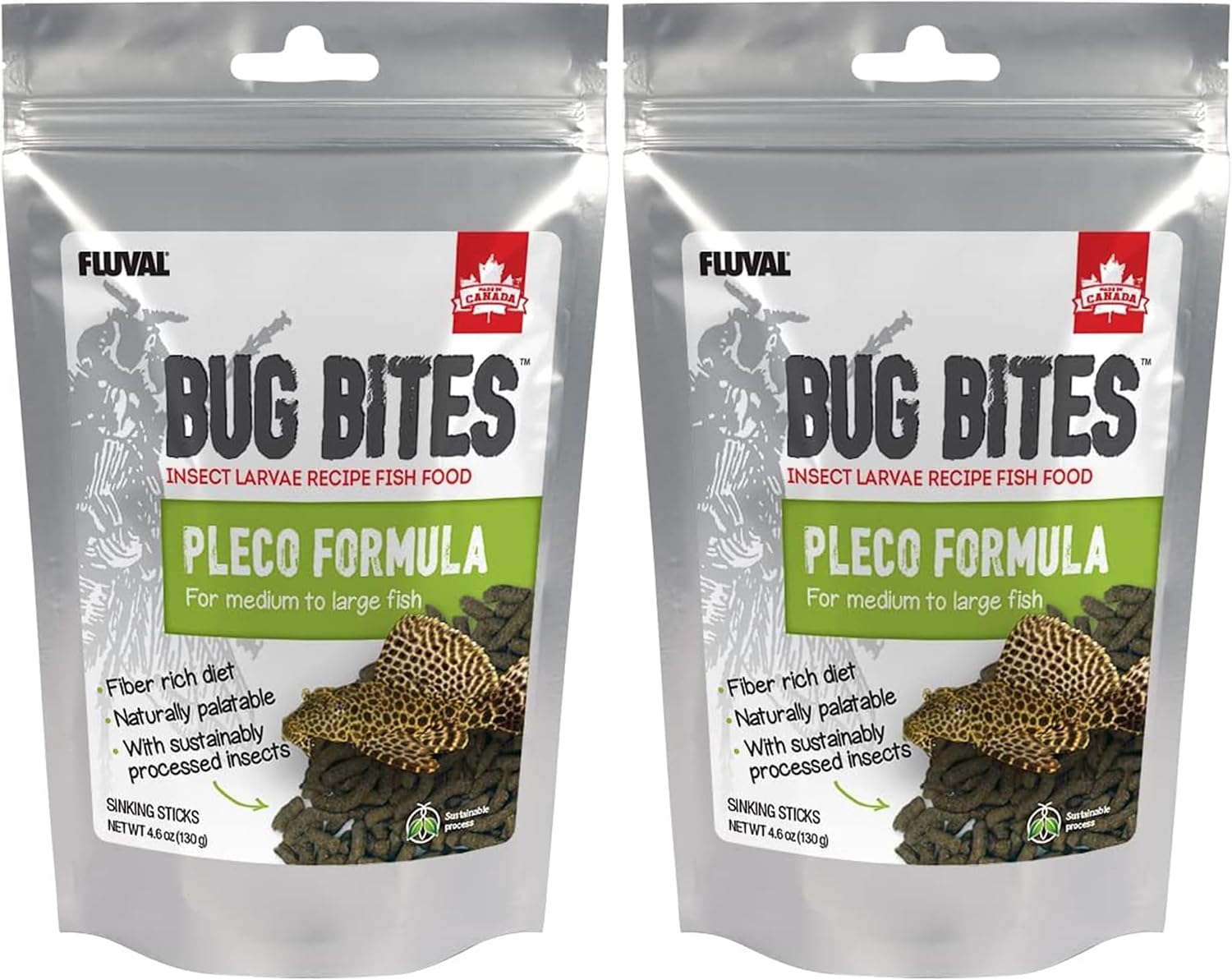 Fluval Bug Bites Bottom Feeder Fish Food, Sticks for Medium to Large Sized Fish, 4.59 oz., A6587 - Image 8