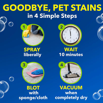 Detailed view of the spray trigger on OxiClean carpet cleaner bottle