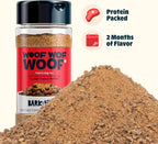 Premium American imported dog food mixer powder poured on kibble