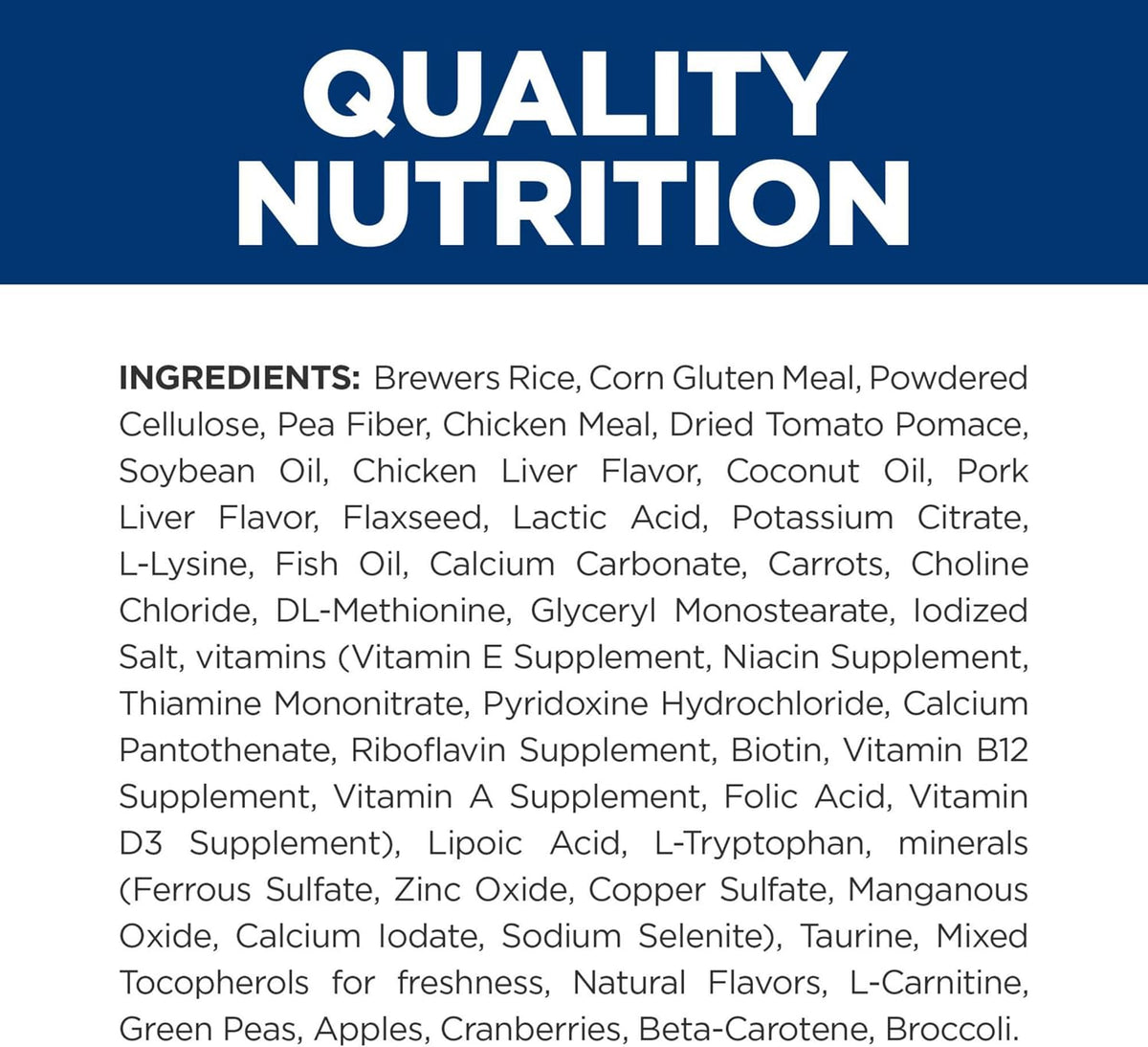 Authentic USA imported Hill's Prescription Diet metabolic dog food nutritional info