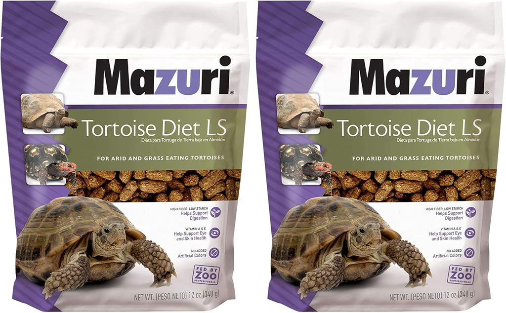 Mazuri low starch tortoise food 12 Ounce product display
