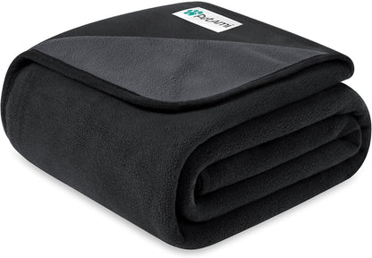 PetAmi Waterproof Dog Blanket for Small Medium Dogs Cats, Pee Proof Reversible Cat Blanket for Kitten Puppy, Soft Fleece Washable Pet Throw for Couch Car Crate Liner, 29x40 Taupe Beige - Image 11