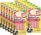 INABA Churu for Cats, Functional, Creamy Lickable Pure Cat Treat for Indoor Care and Hairball Control, 0.5 Ounces Each, 24 Tubes (4 per Pack), 2 Flavor Tuna and Chicken Variety Pack - Image 14