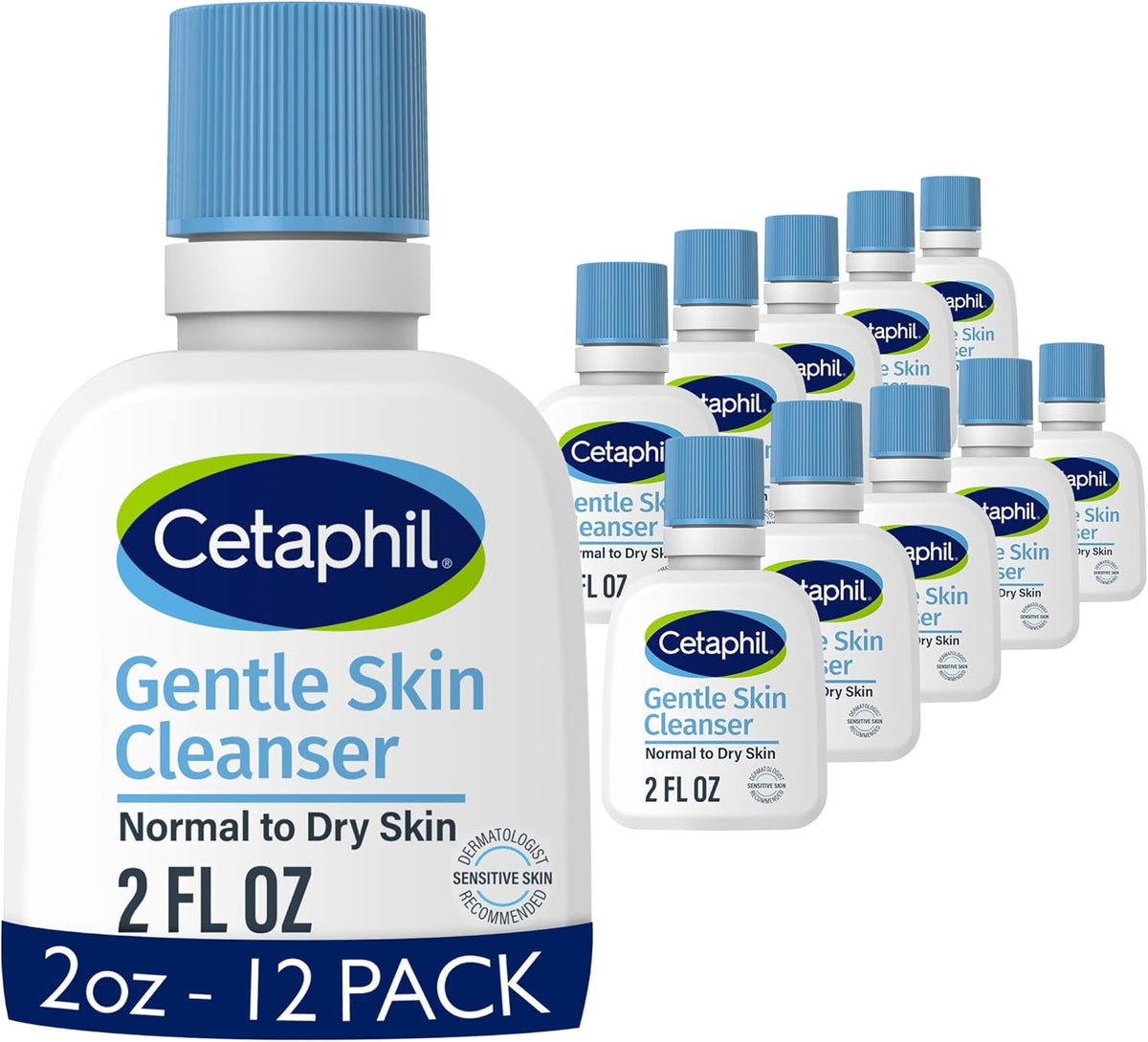 Cetaphil Gentle Cleanser, Hydrating Face Wash, Sensitive Skin, 4oz, 3ct - Image 15