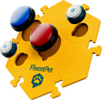 FluentPet Extra Large FlexTiles for Big and Small Buttons - 3-Pack - Holds Big 3.5 1.9" Talking Dog and Cat Buttons - Each Button Mat Securely Holds 6 Buttons - Durable and Non-Slip - Image 13