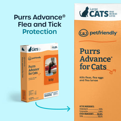 PetFriendly home flea spray bottle for treating household carpets and furniture bedding.
