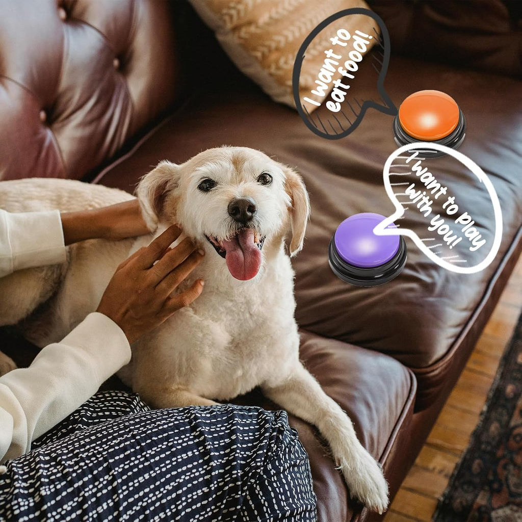 Authentic imported pet talking buttons package for communication training