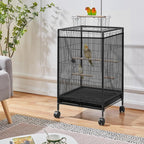 ASOCEA bird cage mesh skirt showing debris trapping capability