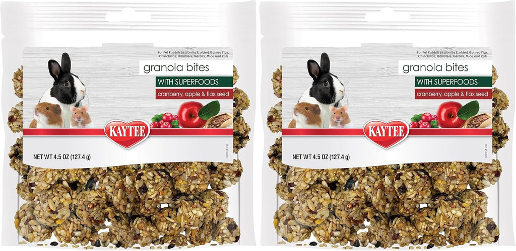 Kaytee granola bites texture close up