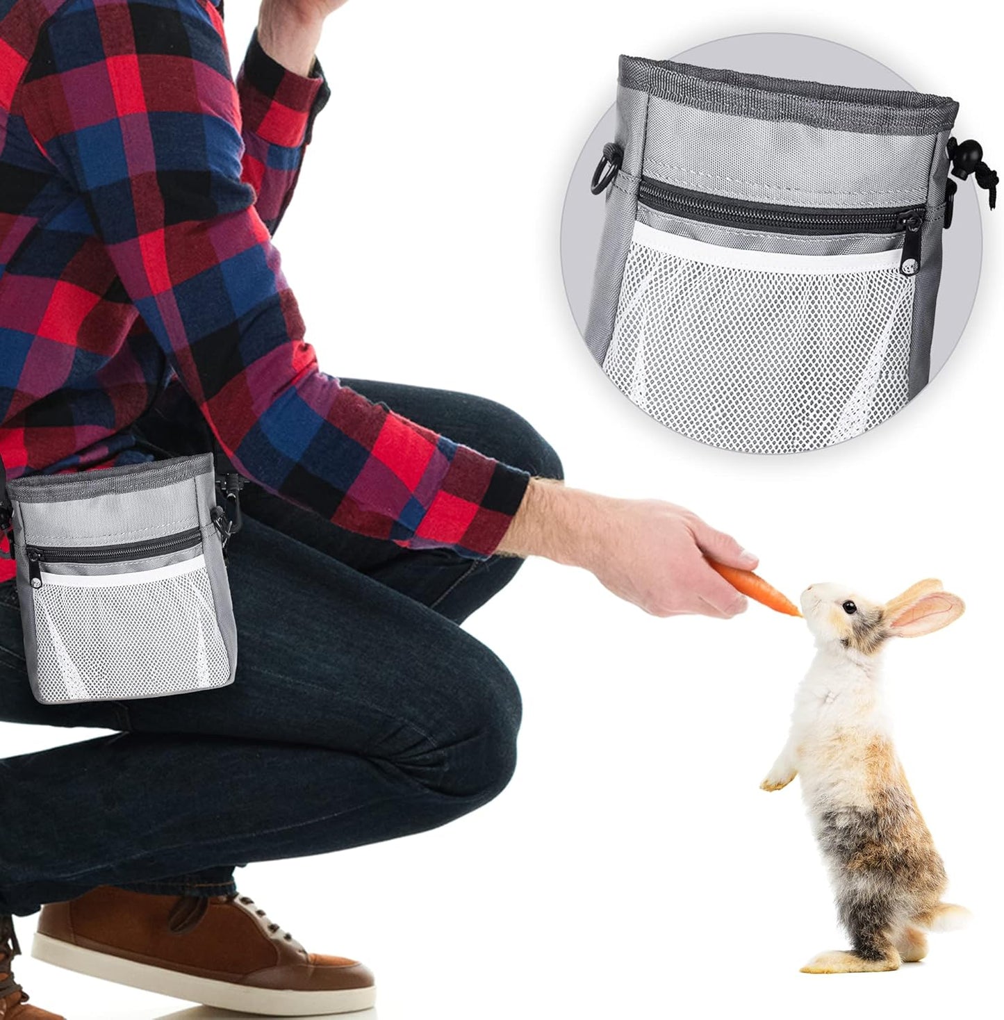 SunGrow training bag with adjustable shoulder strap and waist belt attachments