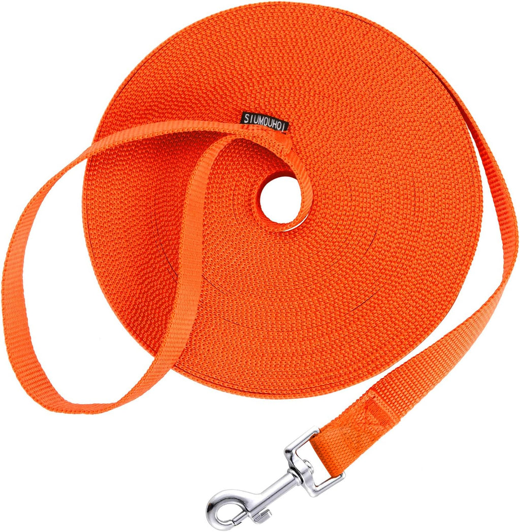 Dog/Puppy Obedience Recall Training Agility Lead - 15ft 20ft 30ft 40ft 50ft Training Leash - Great for Play, Camping, or Backyard (Pink, 20 Feet) - Image 13