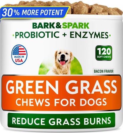 BARK&SPARK Probiotics for Dogs Digestive Health w/Enzymes - Diarrhea Gas Treatment Upset Stomach Relief - Allergy & Itchy Skin - Pet Dogs Probiotics - Digestion Supplement Treat (120Ct Chicken) - Image 13