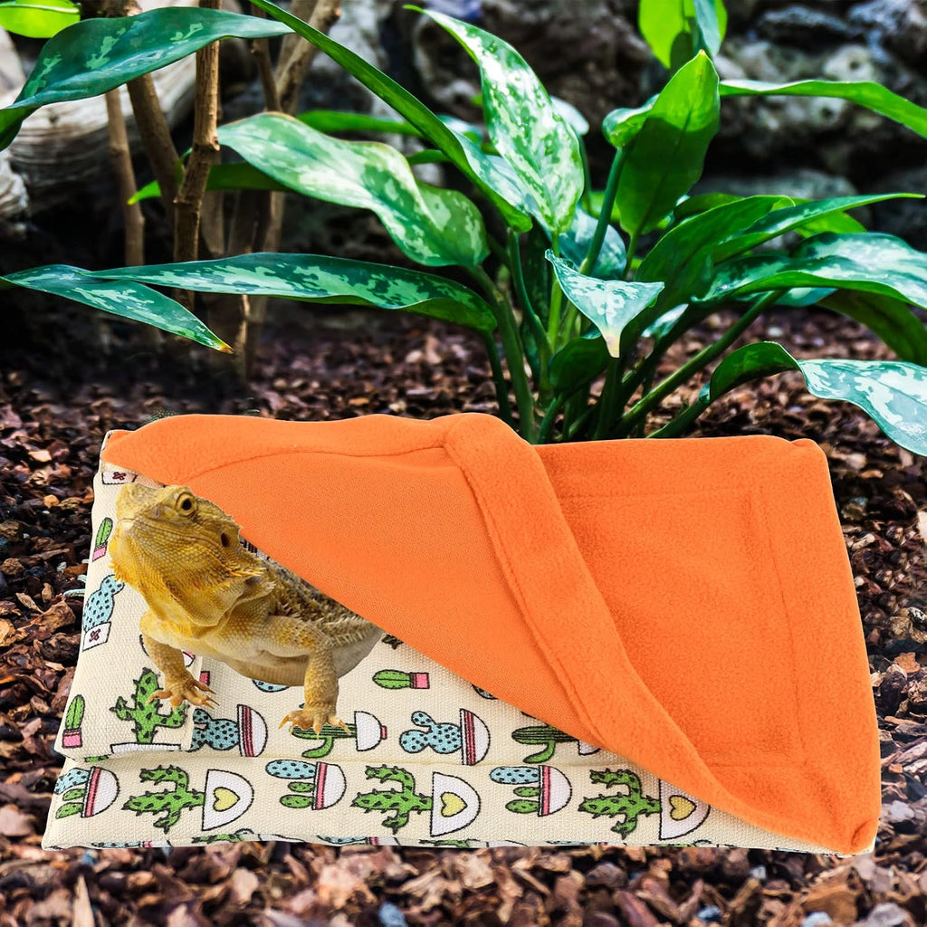 Top angle view of the Hosukko reptile blanket and sleeping mat
