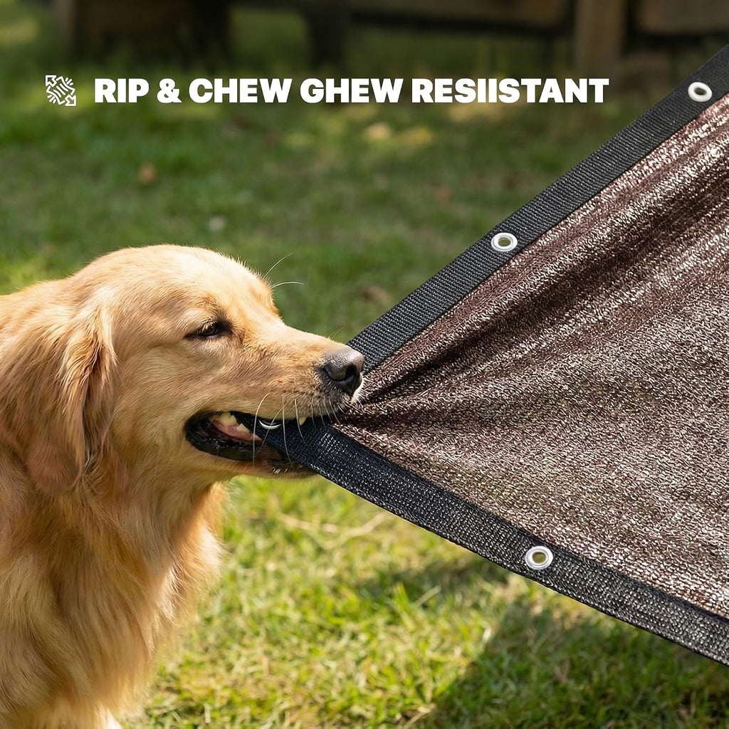 Premium UV-blocking fabric detailing showcasing the breathable knit pattern.