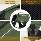 Underbelly perspective showing the breathable no-slide mesh lining and adjustable polymer chest straps.
