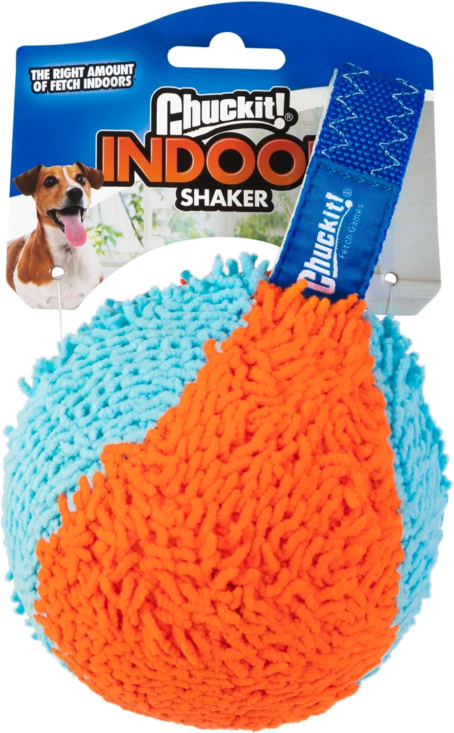 Chuckit! Indoor Fetch Ball Dog Toy for Dogs - Interactive Dog Toys for Boredom, 4.75 Inch, Orange and Blue - Image 11