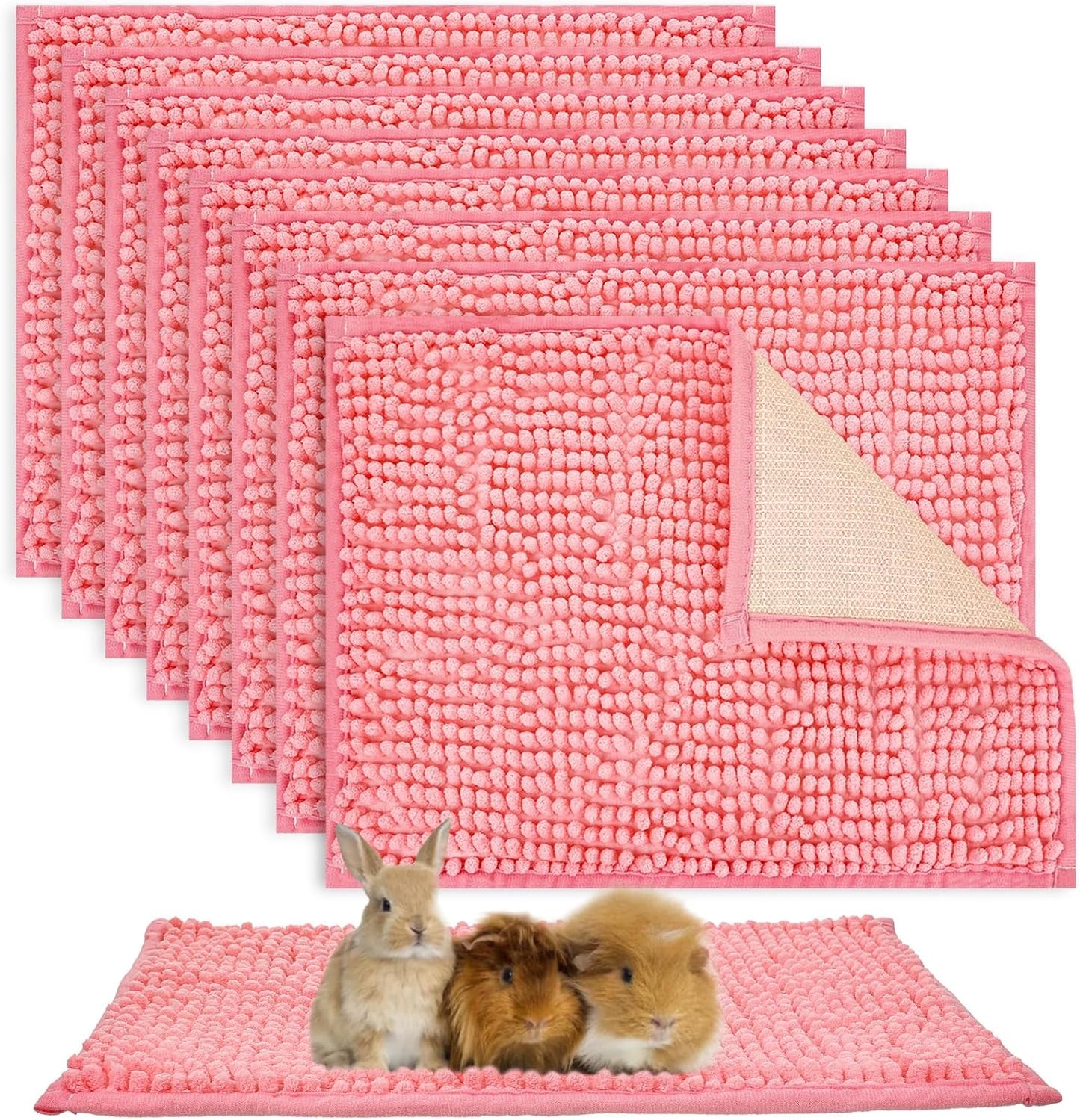 Barydat pet bedding mats arranged for a clean cage layout