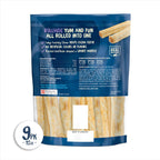 Purina Busy dental defense rawhide dog chew treats inside the package.