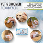 Magicare gentle cat wipes for cleaning faces and ears safely.
