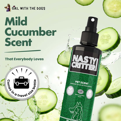 Girl With The Dogs Nasty Critter cucumber scent pet grooming product