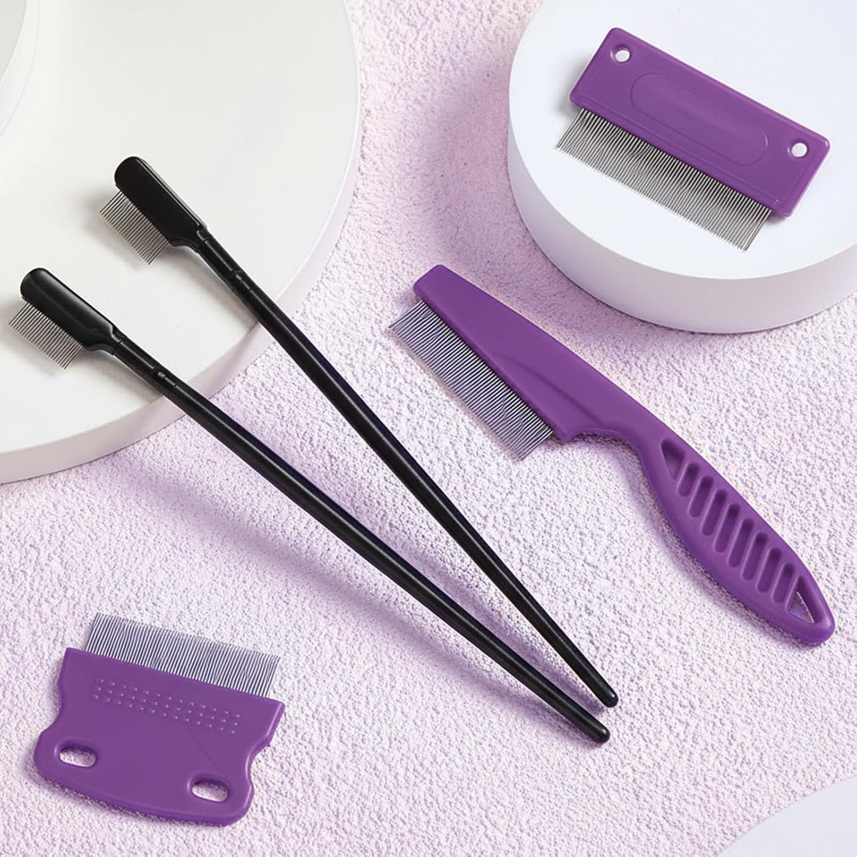 High quality metal tooth grooming set for small dogs