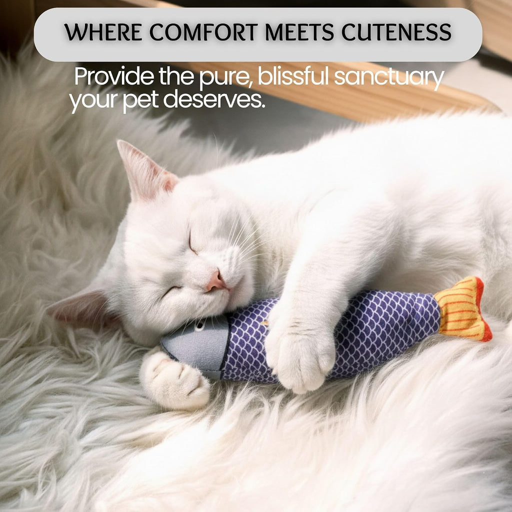 JMTSONS heavy duty cotton rope chew toy for kitten teething and dental care.
