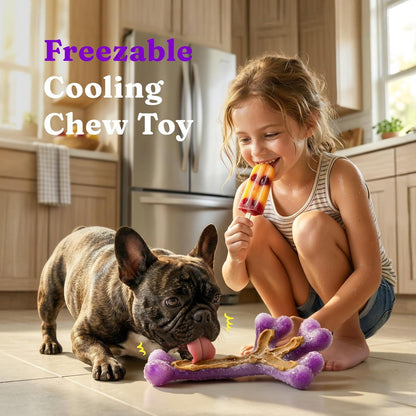 Comparison of Frienhund cactus and bone toy shapes