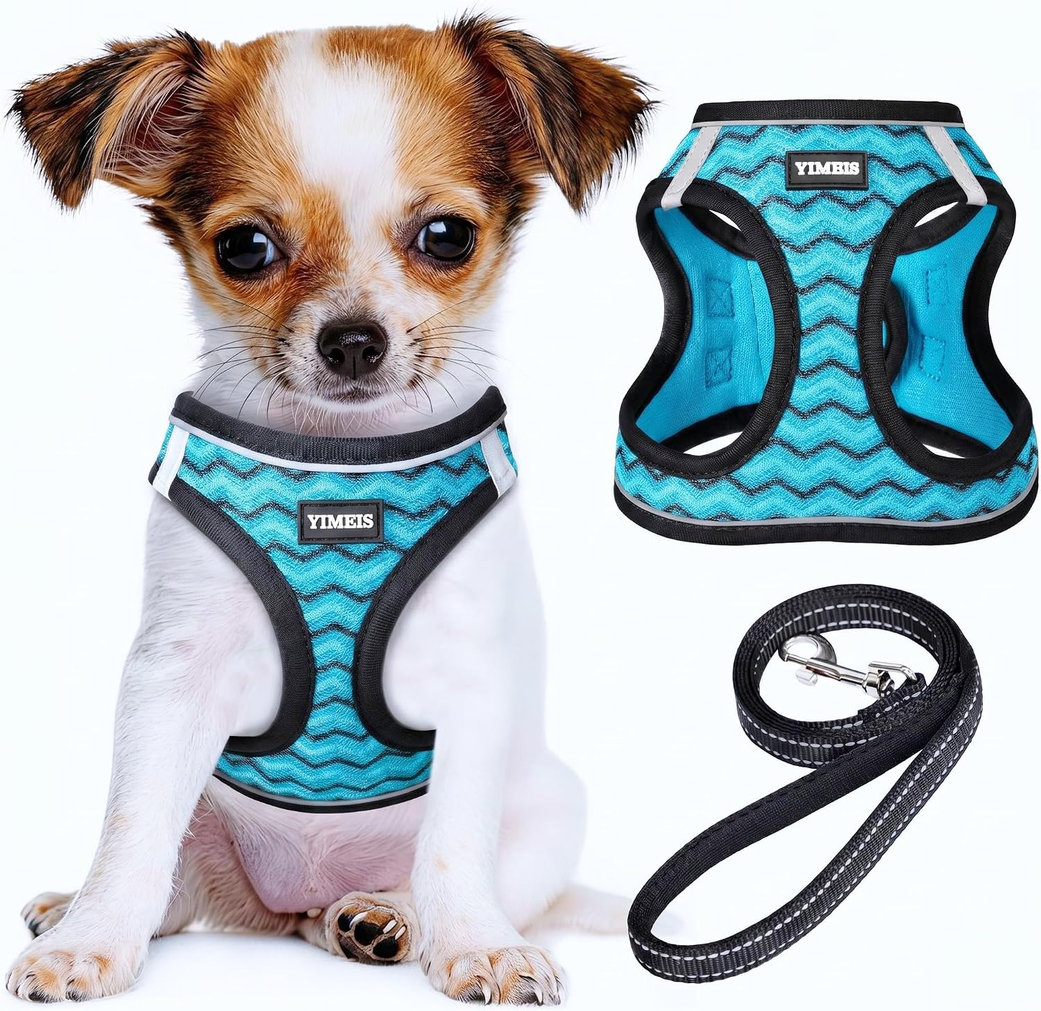 Yimeis pink harness and leash set for small pets