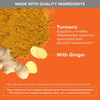 Qunol Turmeric + Black Pepper & Ginger, 2400mg Enhanced Absorption, 105ct - Image 5