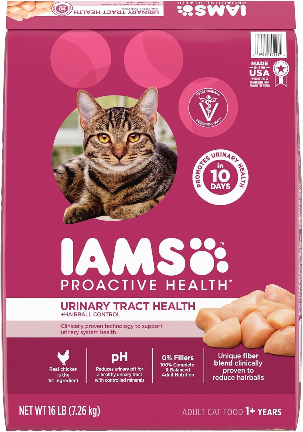 IAMS Proactive Health Urinary Tract Health Dry Cat Food, Chicken, 7 lb - Image 13