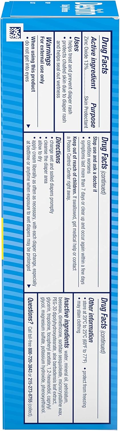 Desitin Daily Defense Baby Diaper Rash Cream with Zinc Oxide to Treat, Relieve & Prevent diaper rash, 4 oz - Image 8
