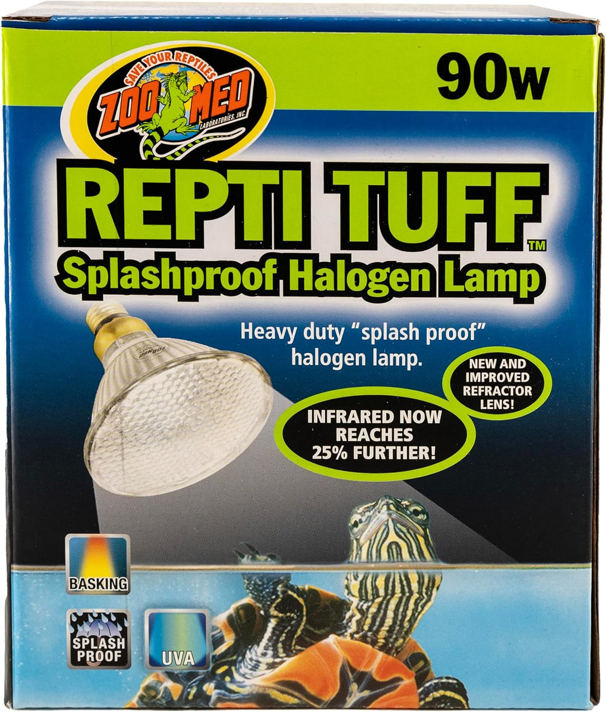 Complete Zoo Med halogen lamp product display