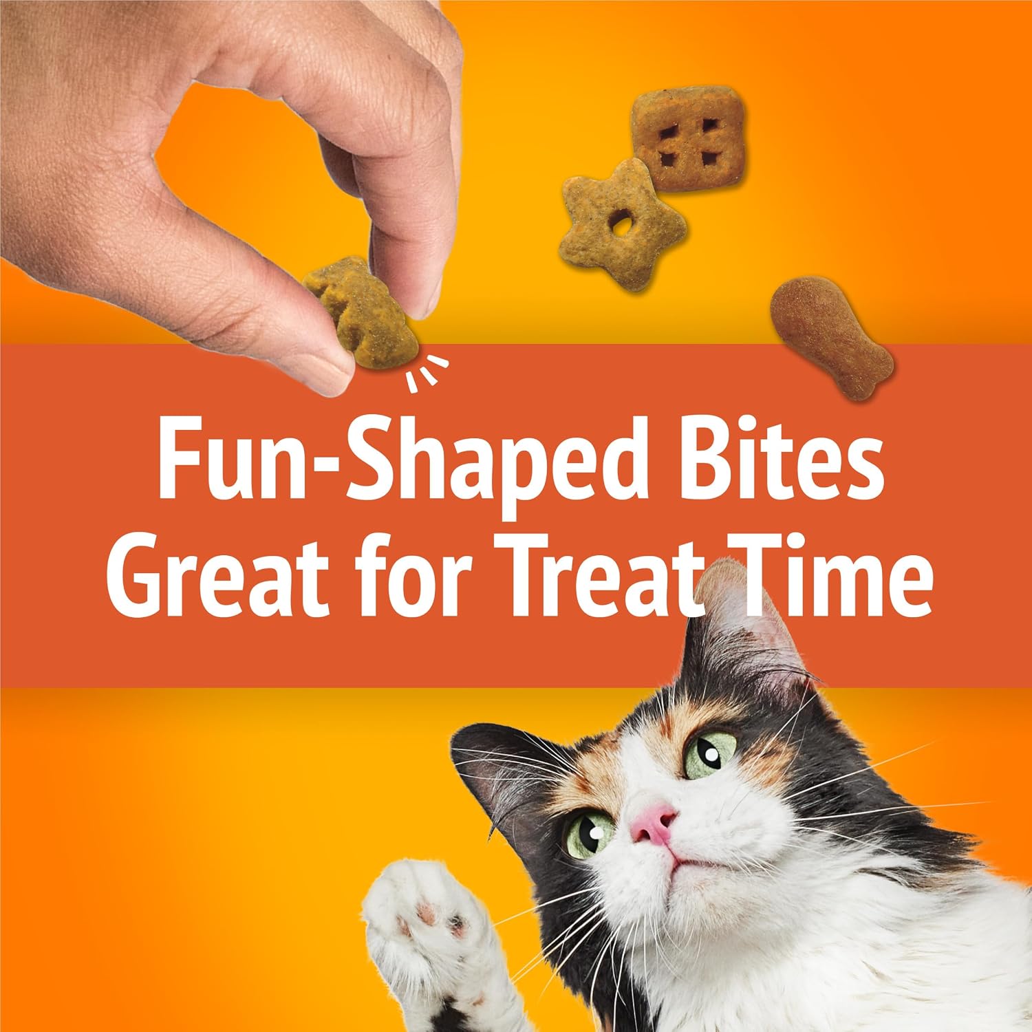 Purina Friskies Cat Treats, Party Mix Original Crunch - 20 oz. Pouch - Image 9
