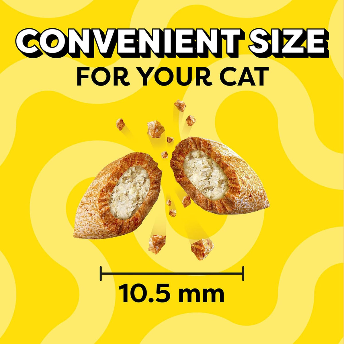 Temptations Cat Treats, Classic Crunchy and Soft Cat Treats, Tantalizing Turkey Flavor, 6.3 oz. Pouch (Pack of 10) - Image 10