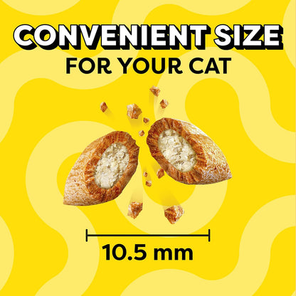 Temptations Cat Treats, Classic Crunchy and Soft Cat Treats, Tantalizing Turkey Flavor, 6.3 oz. Pouch (Pack of 10) - Image 10