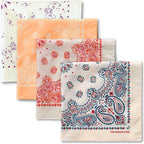 The Peacock Crew Premium Soft Cotton Bandanas Pack for Men and Women Paisley 22 x 22 inches - Image 12