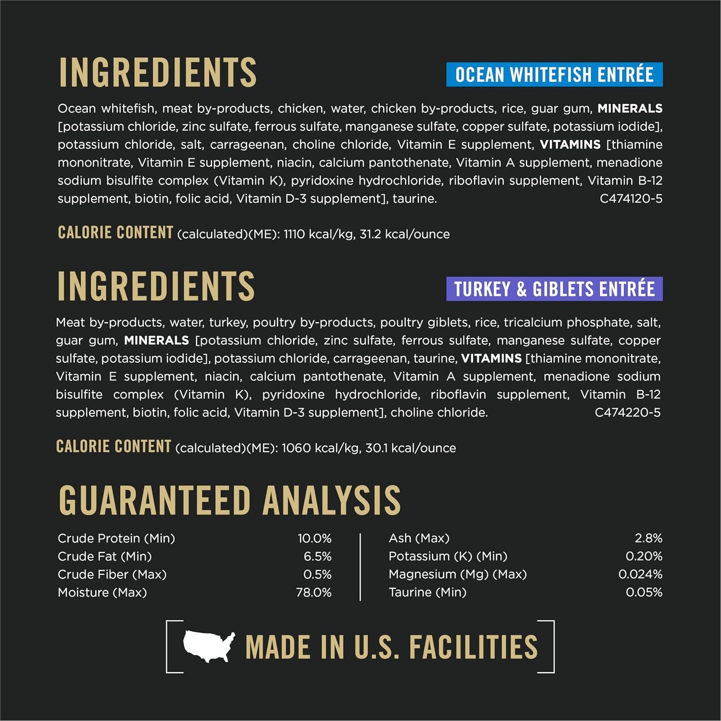 Purina Pro Plan Urinary Tract Health Turkey and Giblets pate texture